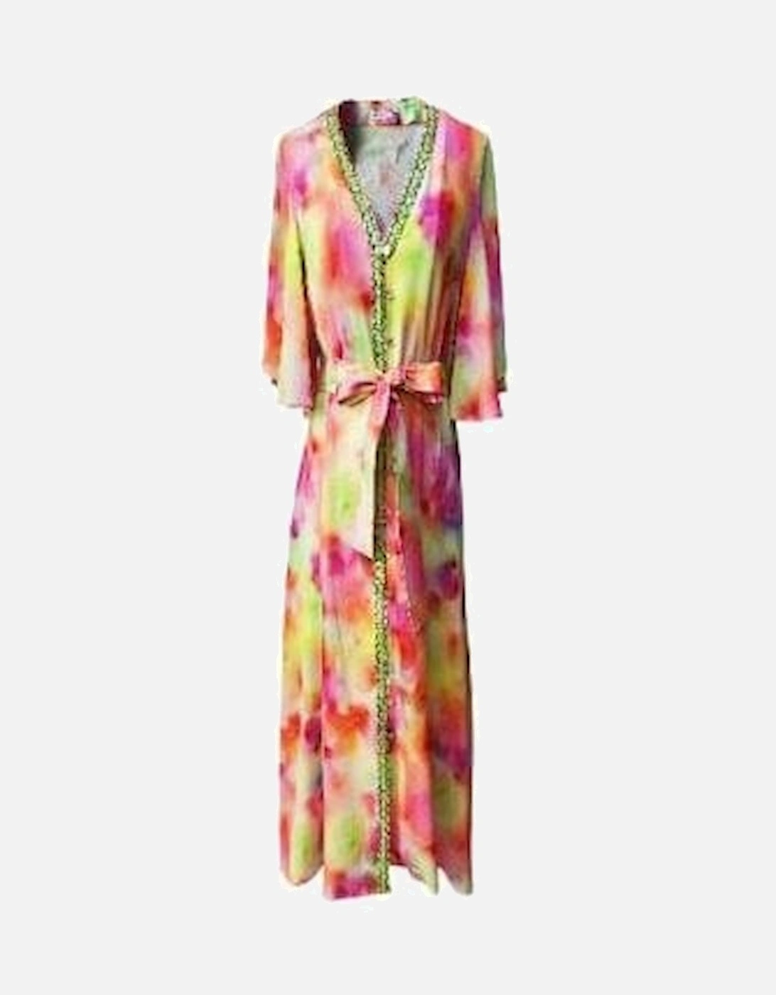 Bamboo Blend Floral Maxi Dress, 3 of 2