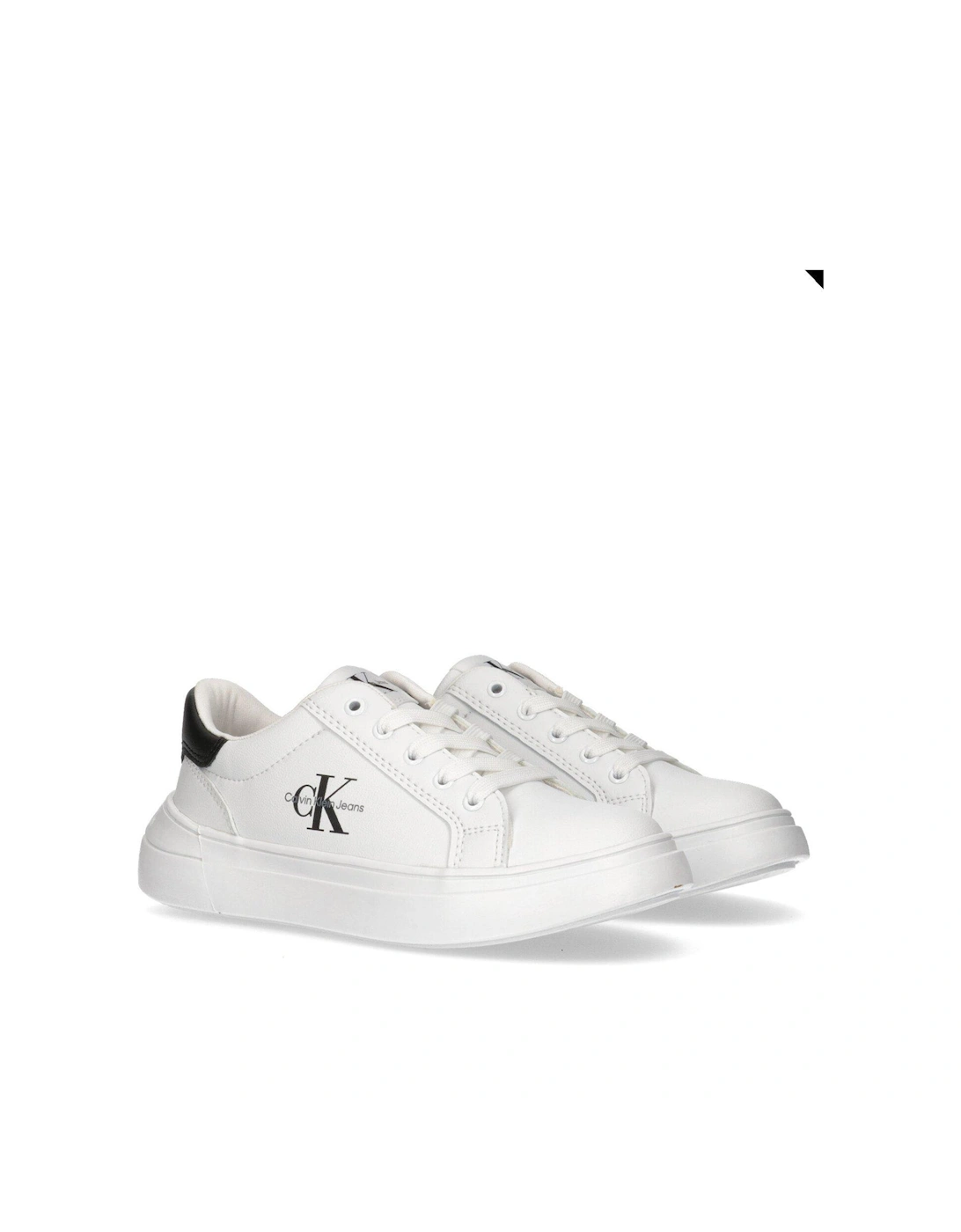 Kids Low Cut Sneaker - White/Black