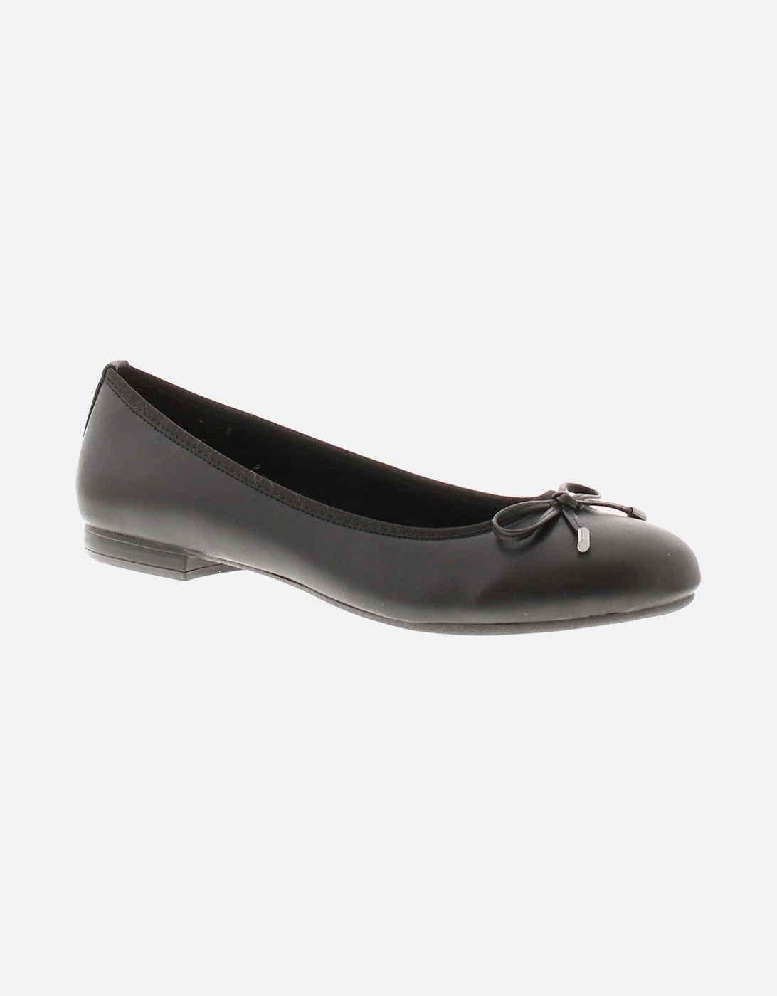 Womens Shoes Flats Ballerina Milana Slip On black UK Size, 6 of 5