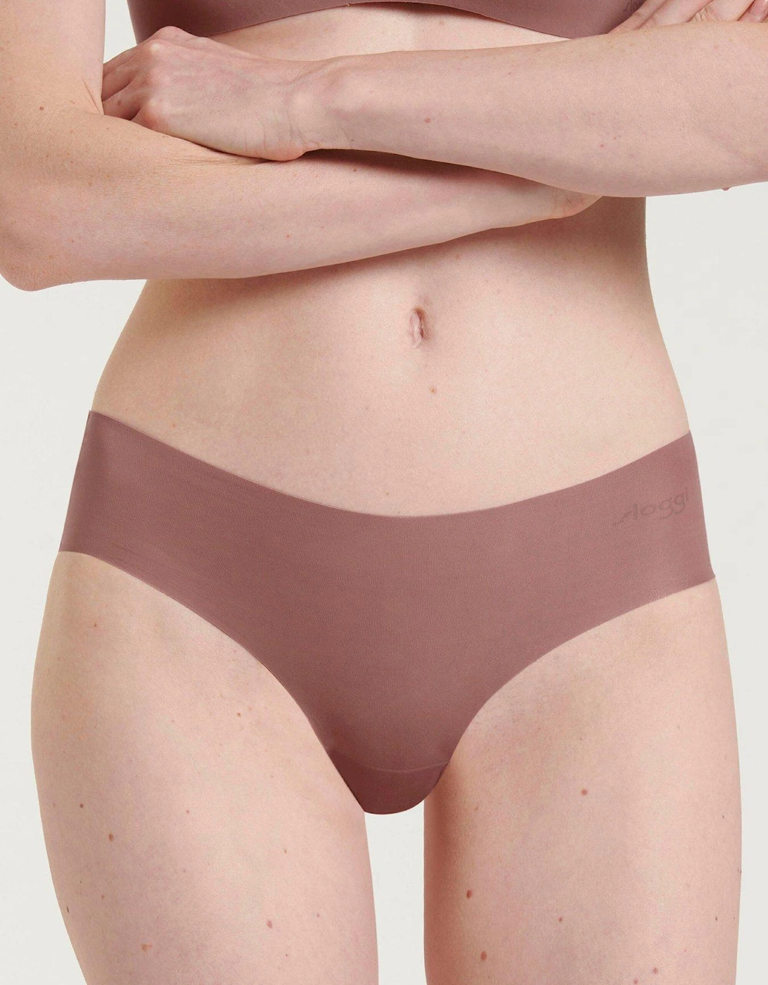 Zero Microfibre 2.0 Hipster 2 Pack Briefs - Brown