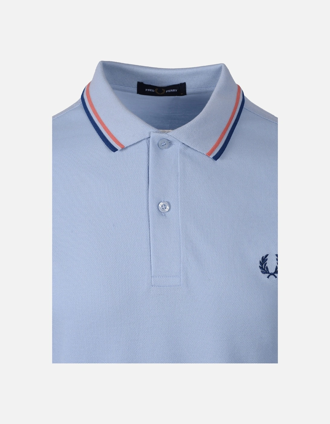 Twin Tipped Polo Shirt Light Smoke/Coral Heat/Shaded Cobalt