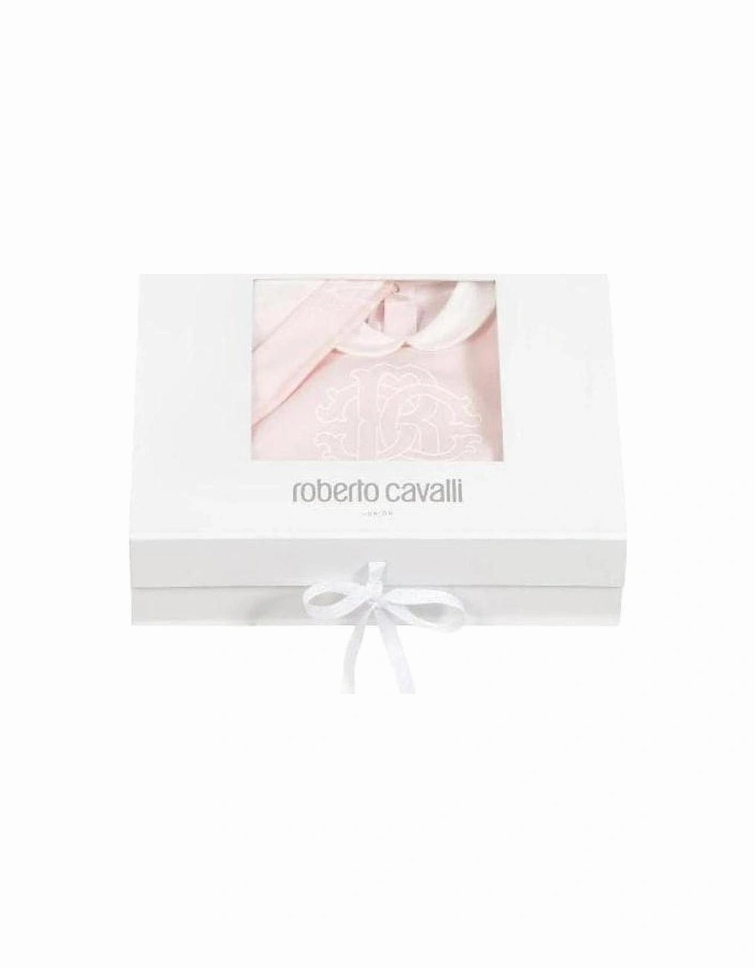 Baby Girls Cavalli Pale Pink Baby grow Gift Set