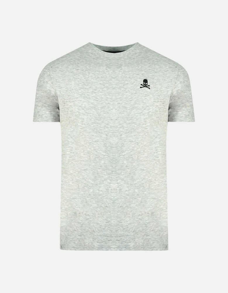Skull And Crossbones Logo Grey Underwear T-Shirt
