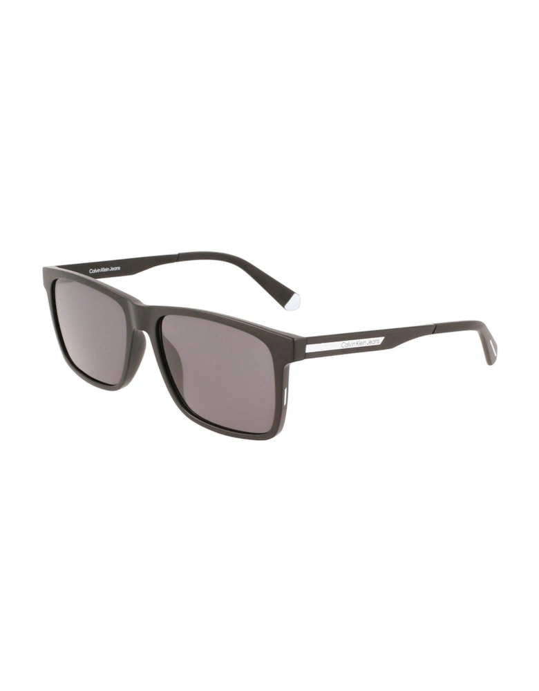 Jeans 21624S Injected Rectangle Sunglasses - Black