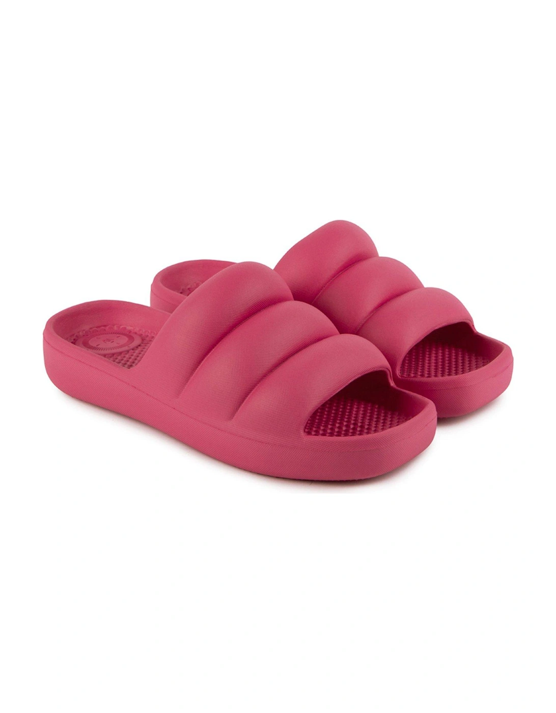 Solbounce Moulded Puffy Slide - Azaela - Pink, 2 of 1