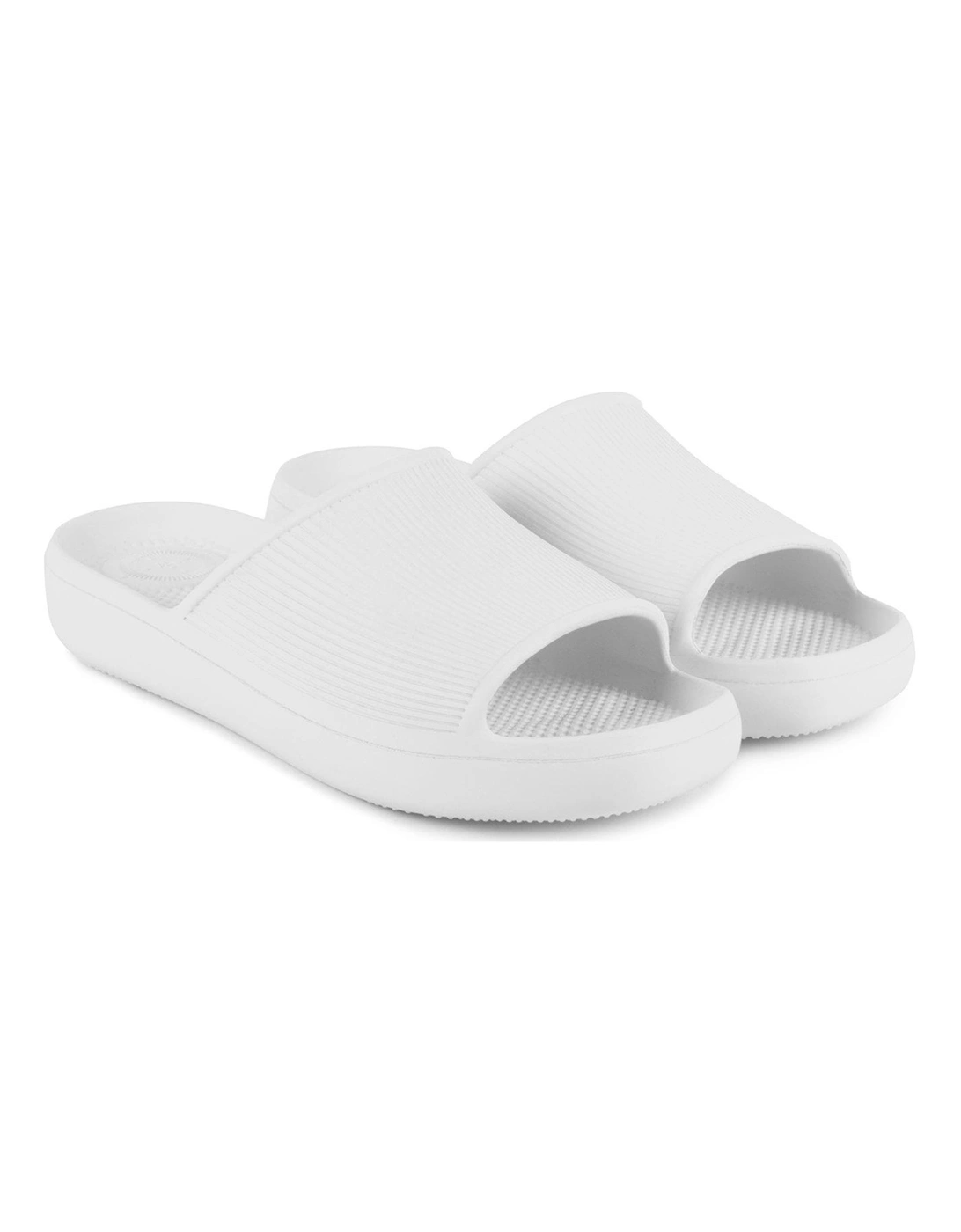 Solbounce Ribbed Slide - White, 2 of 1