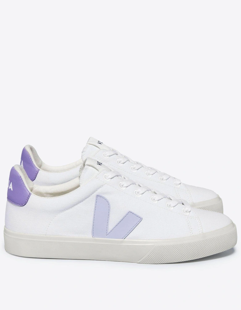 Women's Campo Canvas Trainers - Light Purple