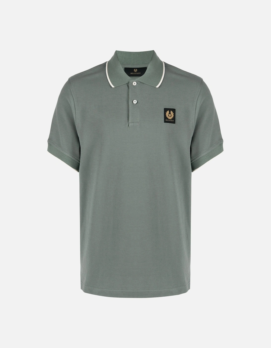 Tipped Polo Green, 8 of 7