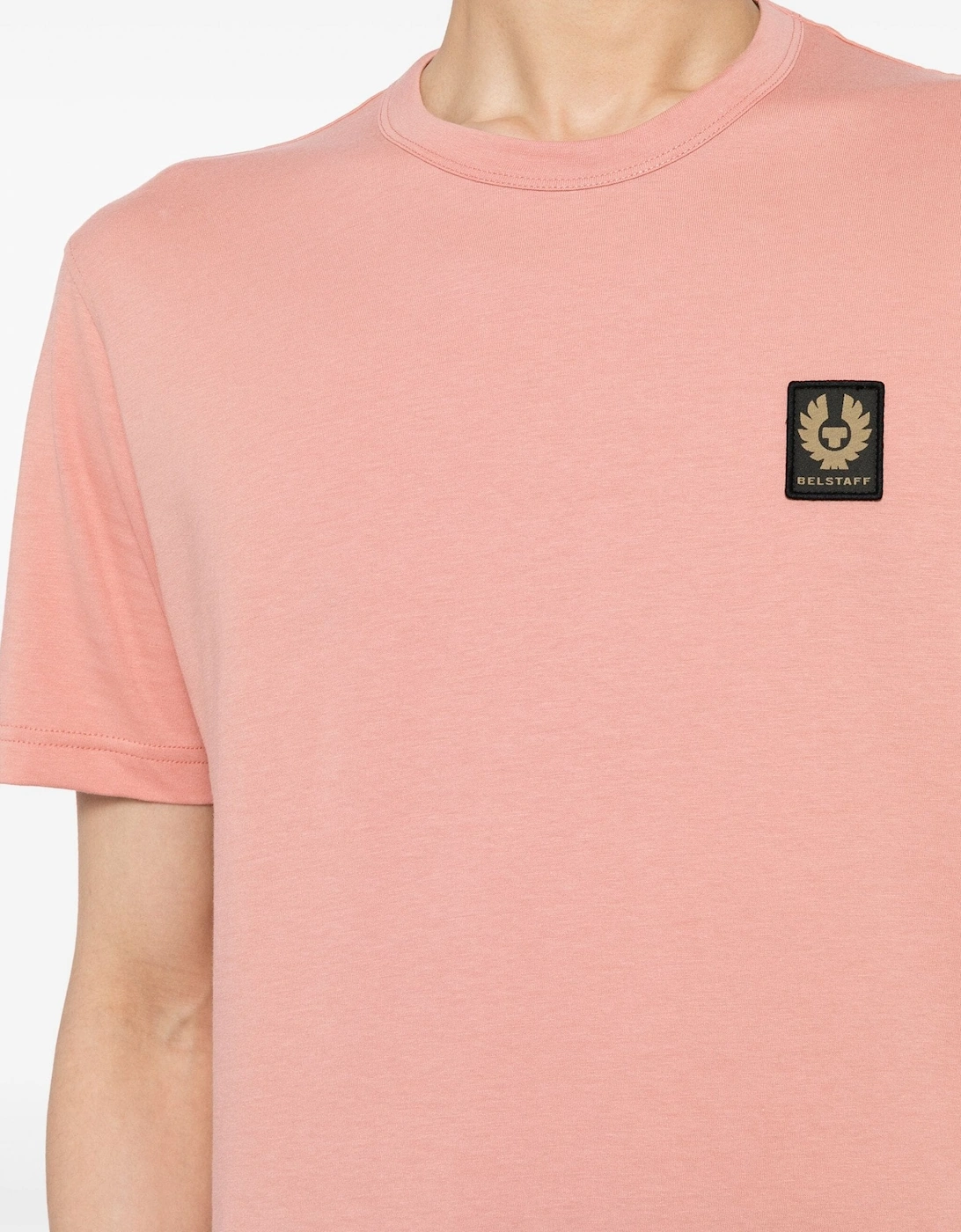 Patch Logo T-shirt Pink