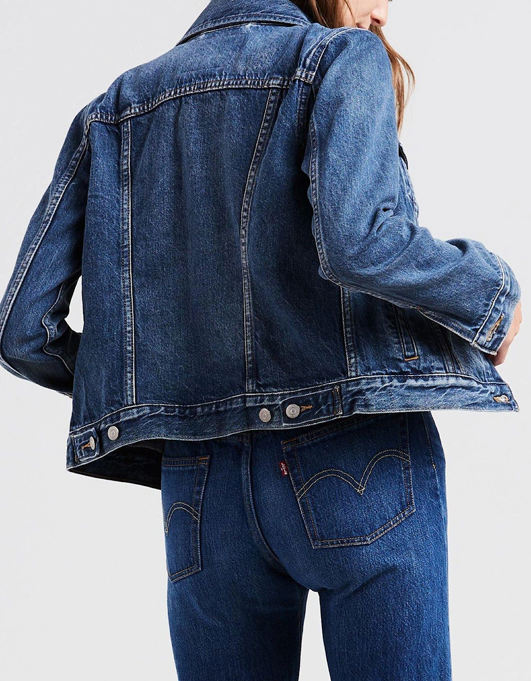 Original Denim Trucker Jacket - Blue