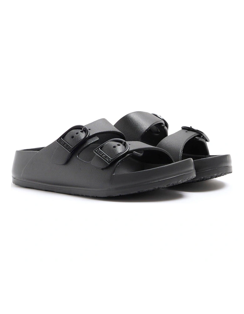Boys Double Strap Sandals - Black