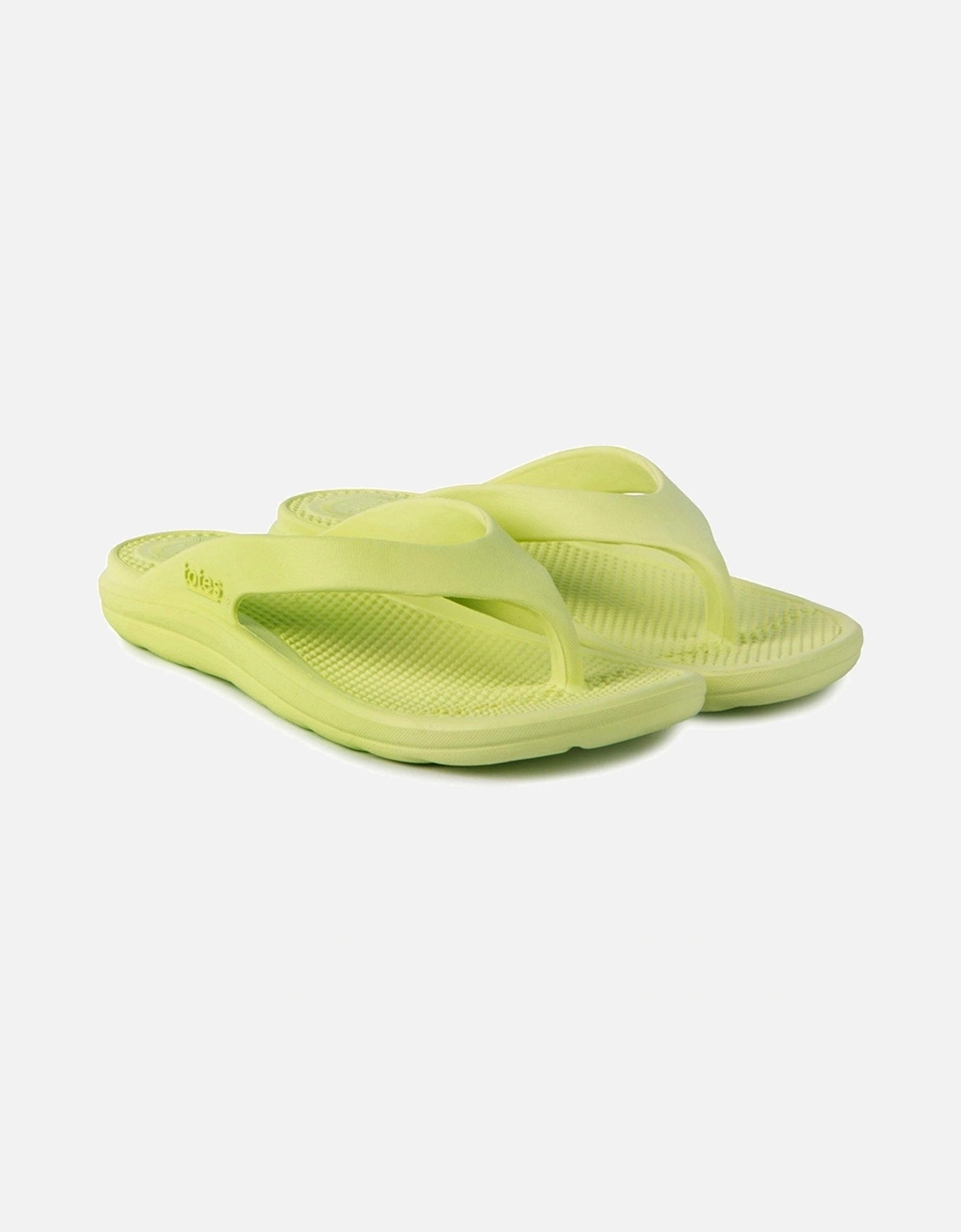 Solbounce With Toe Post Sandals - Lime, 2 of 1