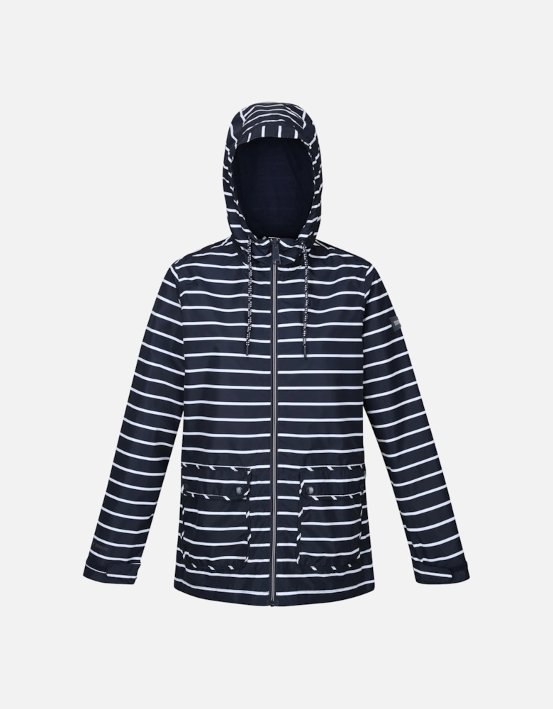 Womens/Ladies Bayletta Striped Waterproof Jacket