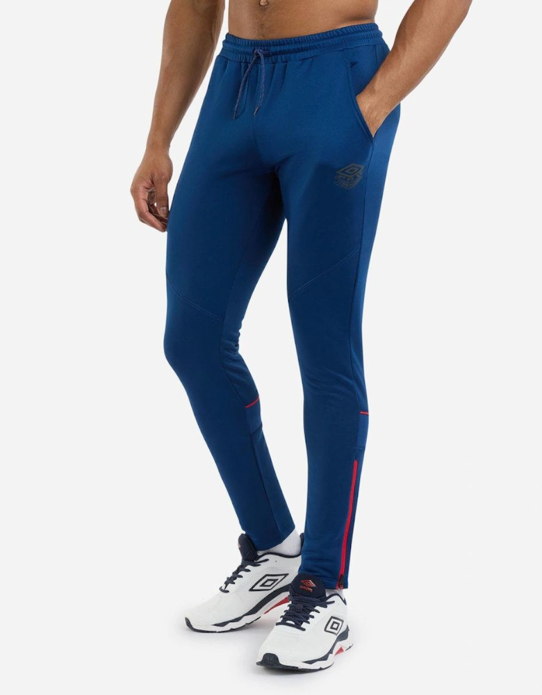 Mens Pro Training Polyester Tracksuit Bottoms