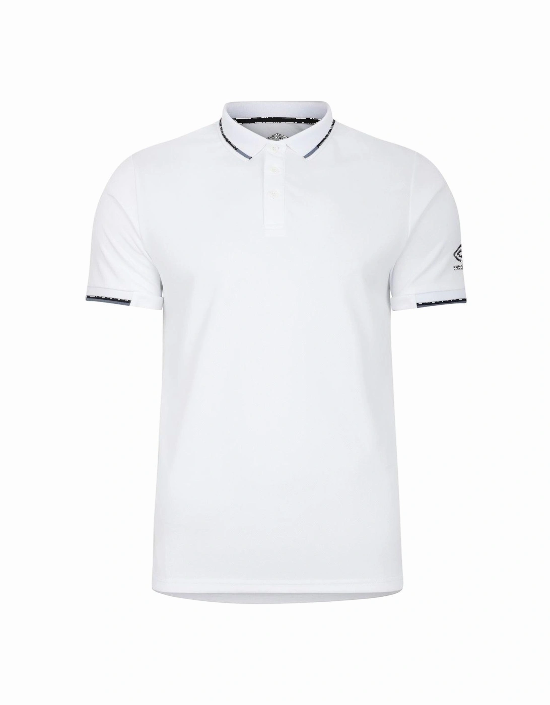 Mens Tipped Golf Polo Shirt, 2 of 1