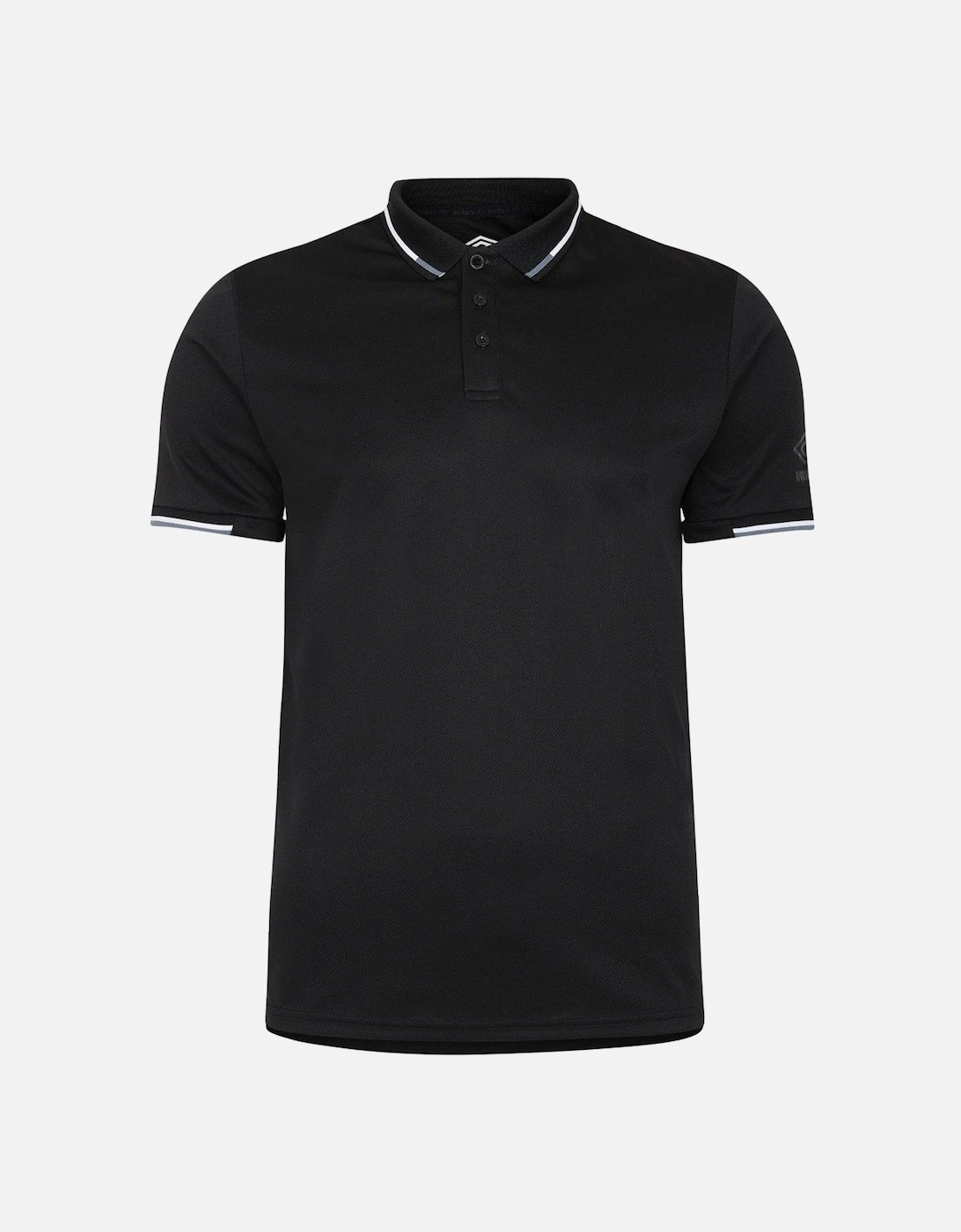 Mens Tipped Golf Polo Shirt, 2 of 1