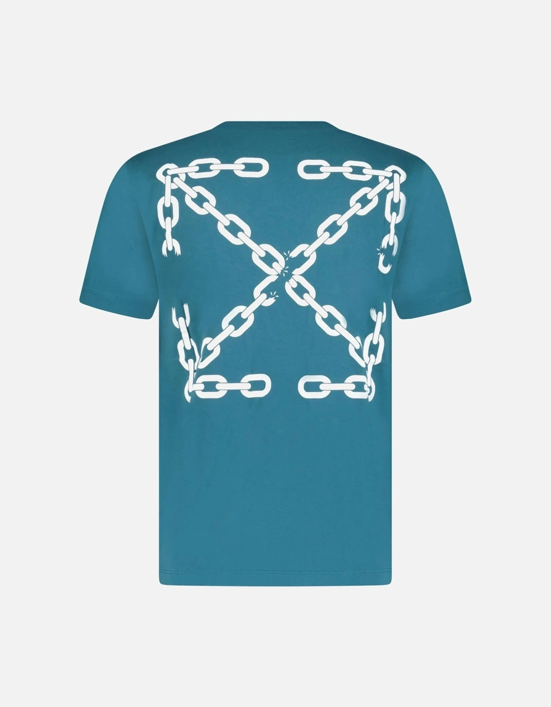 Chain Arrows Logo printed T-Shirt in Green, 3 of 2