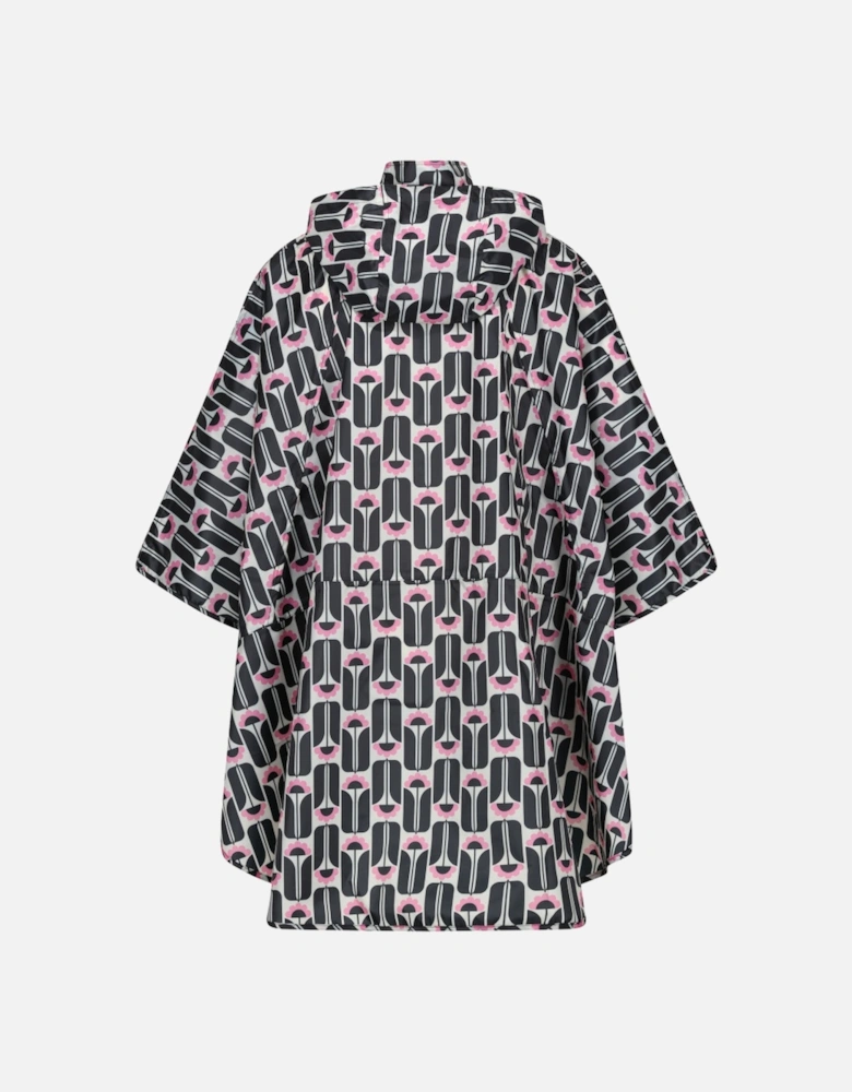 Womens Orla Festive Lightweight Packaway Poncho