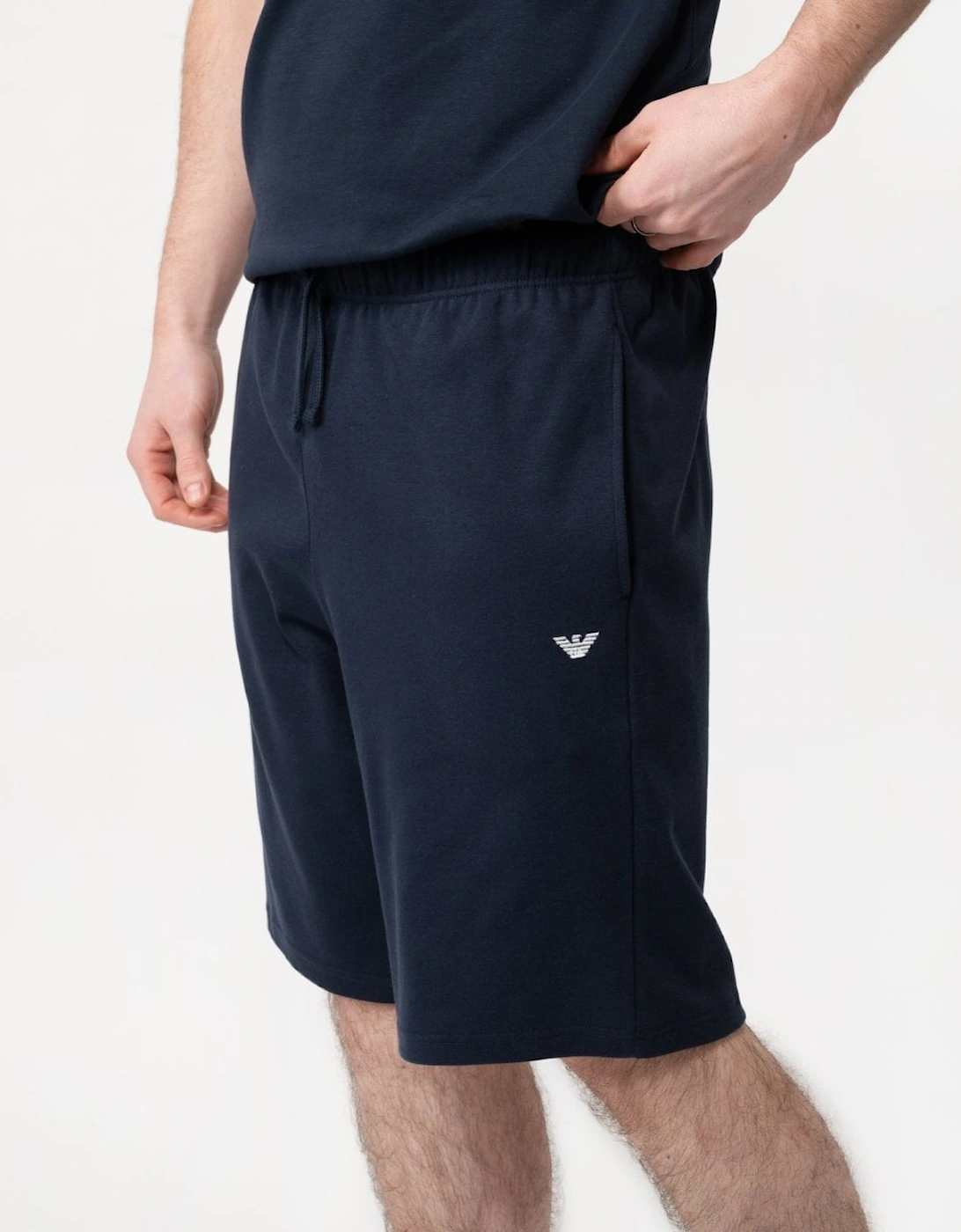 Mens Eagle Logo Short Pyjama Set