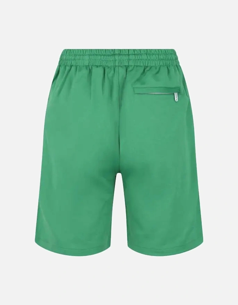 Off-White Hands Off Skate Track Shorts in Green