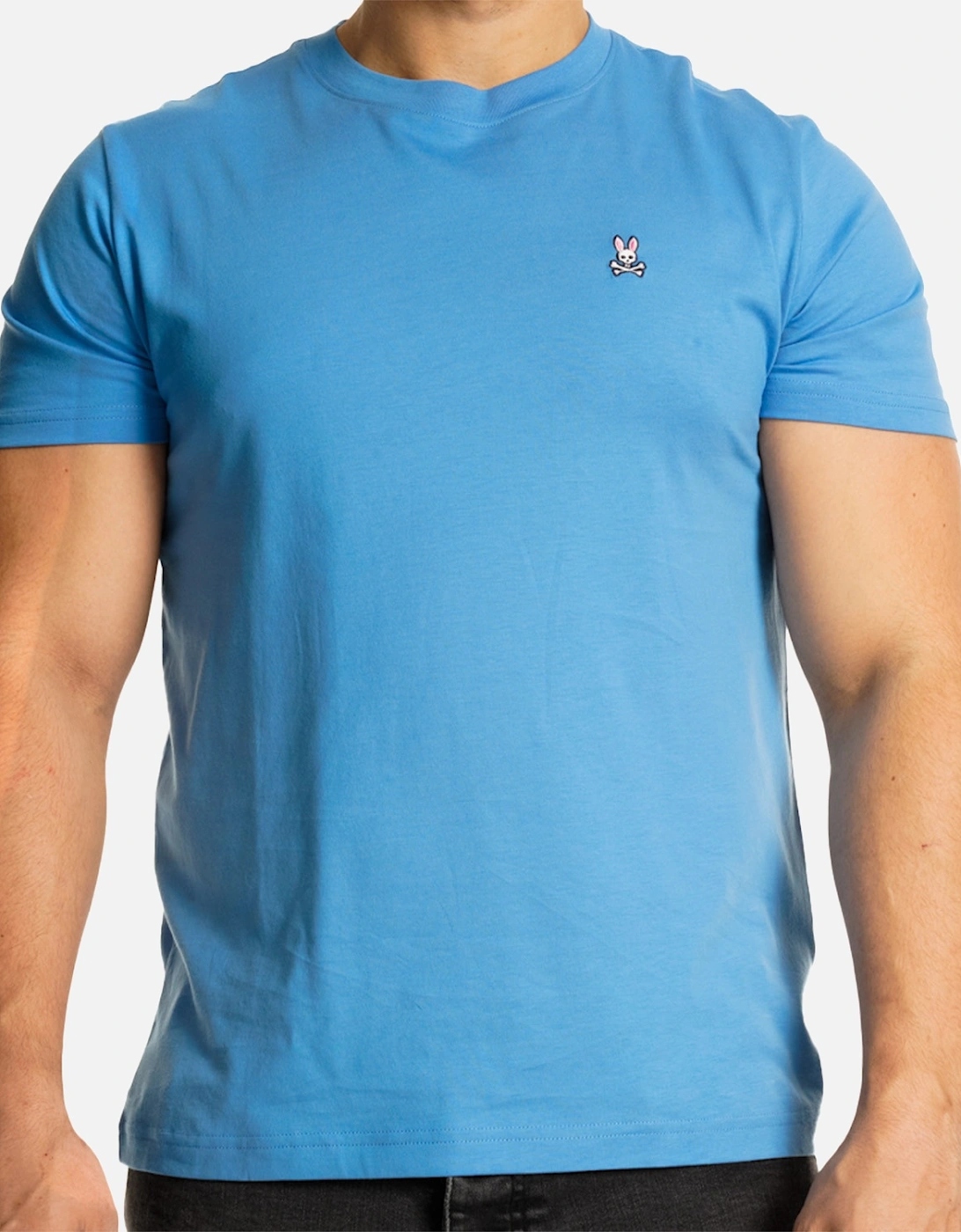 Mens Classic Crew T-Shirt (Blue), 8 of 7
