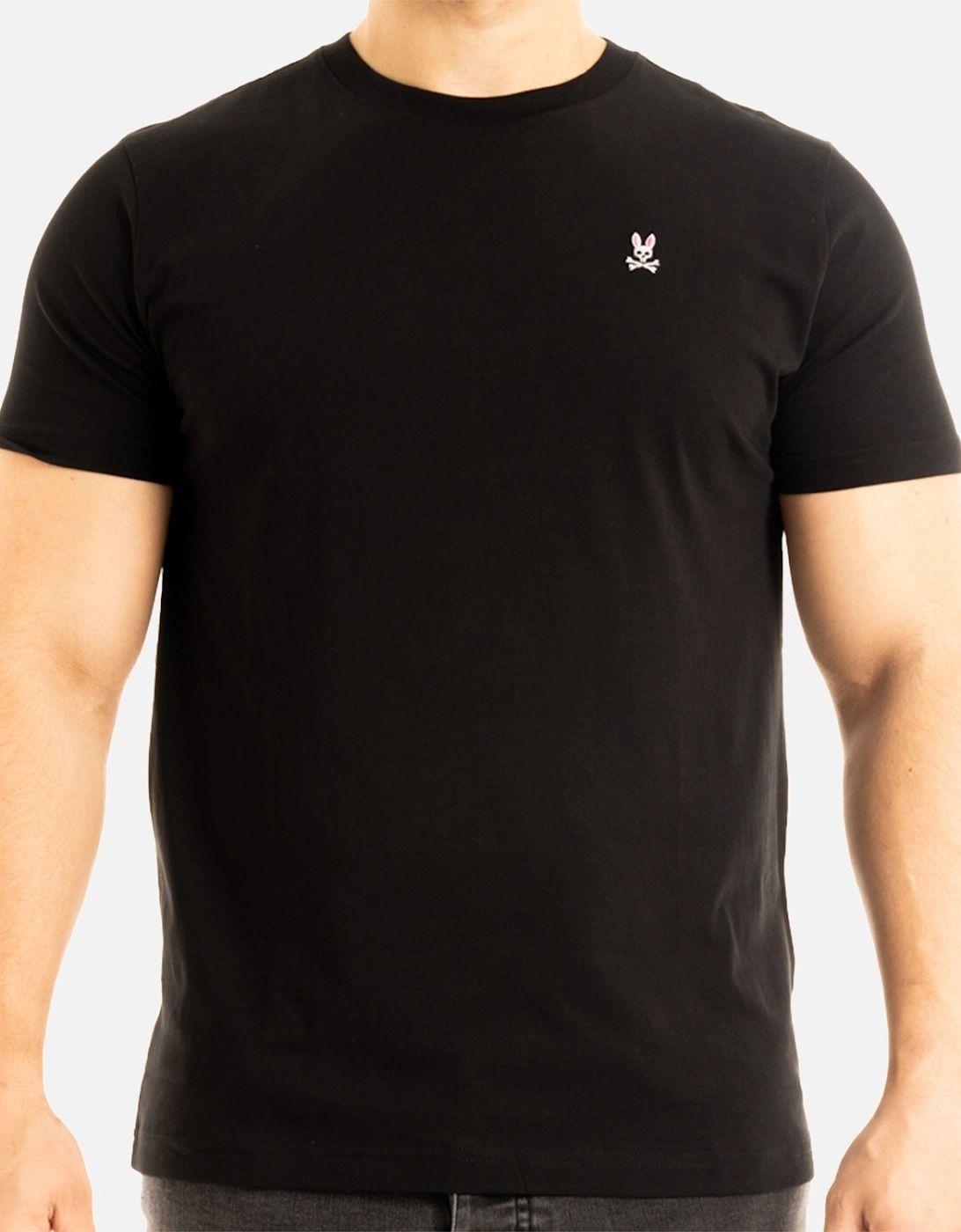 Mens Classic Crew T-Shirt (Black), 7 of 6