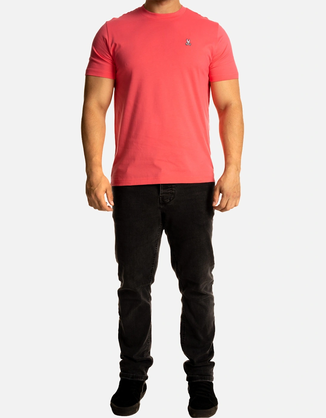 Mens Classic Crew T-Shirt (Pink)