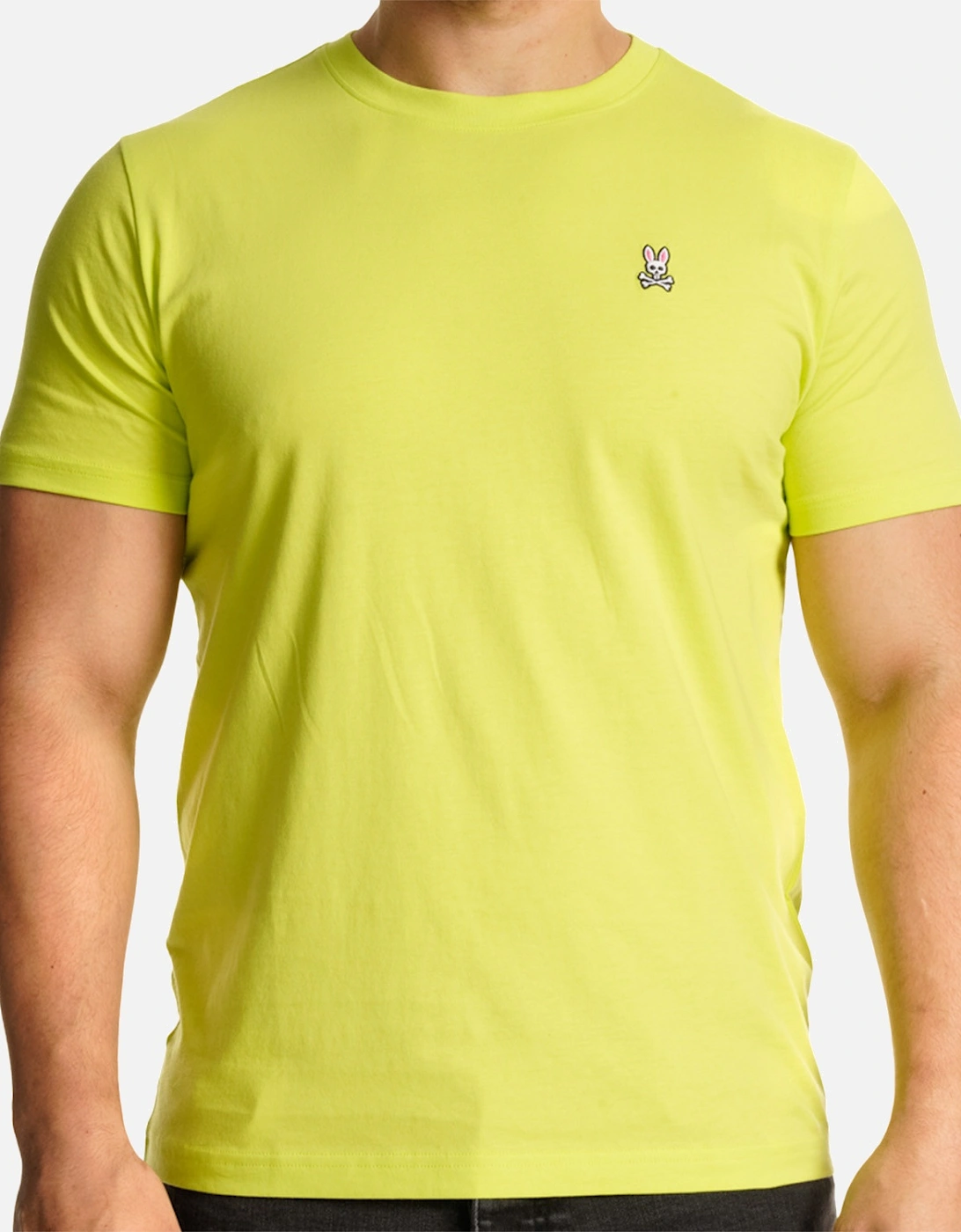 Mens Classic Crew T-Shirt (Lime), 8 of 7