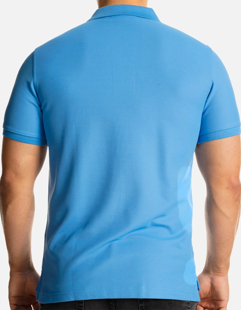 Mens Classic Polo Shirt (Blue)
