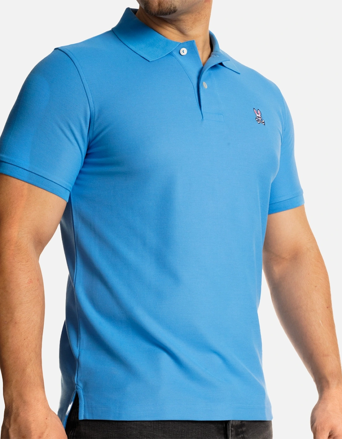 Mens Classic Polo Shirt (Blue)