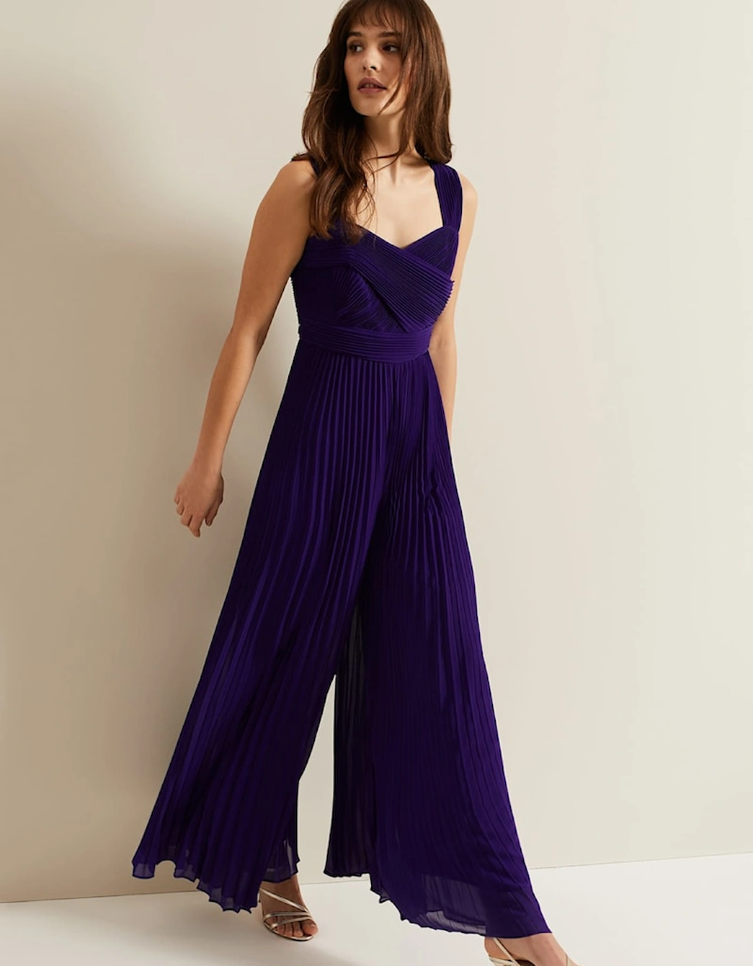 Lucia Pleated Bodice Jumpsuit, 2 of 1