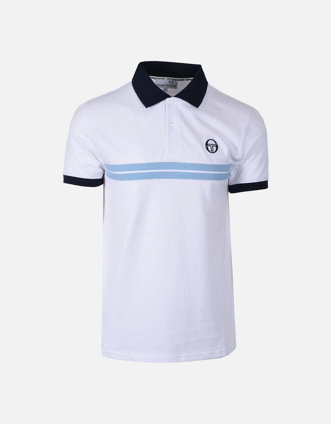 Supermac Polo White/Maritime Blue, 5 of 4