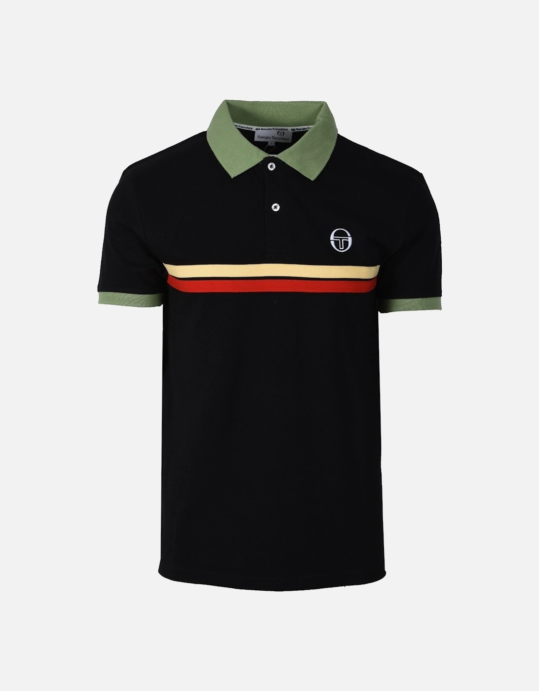 Supermac Polo Black/Jade Green, 5 of 4