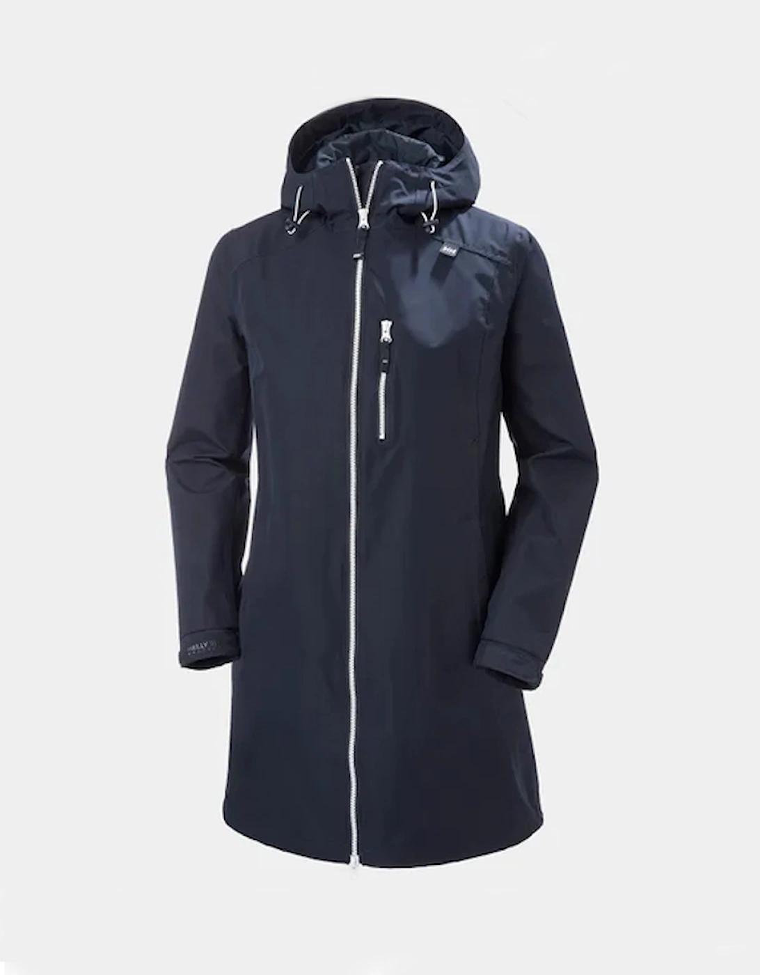 Women's Long Belfast Jacket Navy