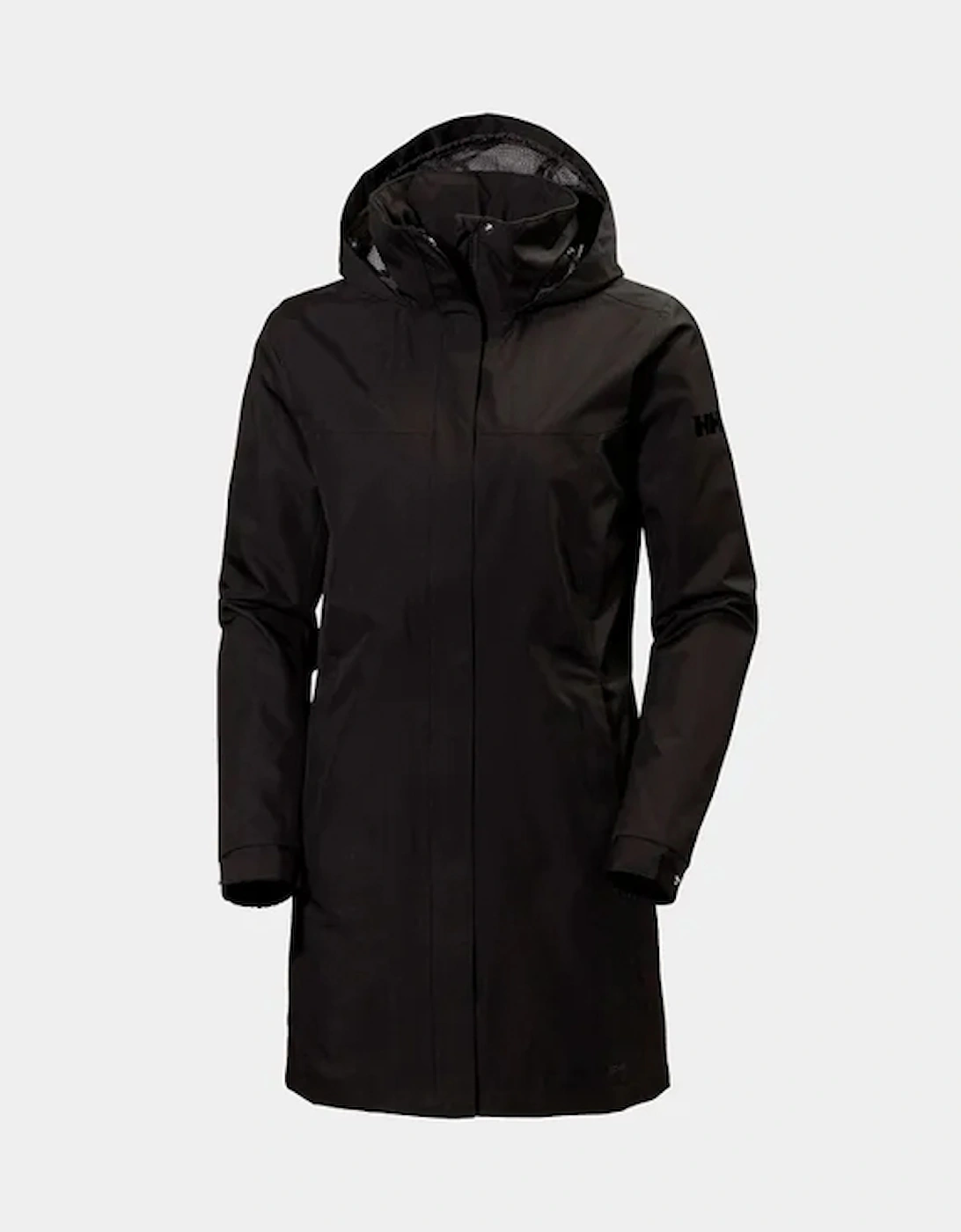 Women's Aden Long Coat Black, 3 of 2