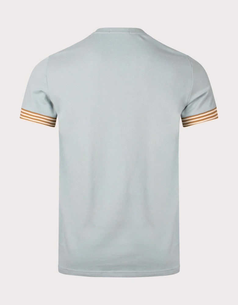 Striped Cuff T-Shirt