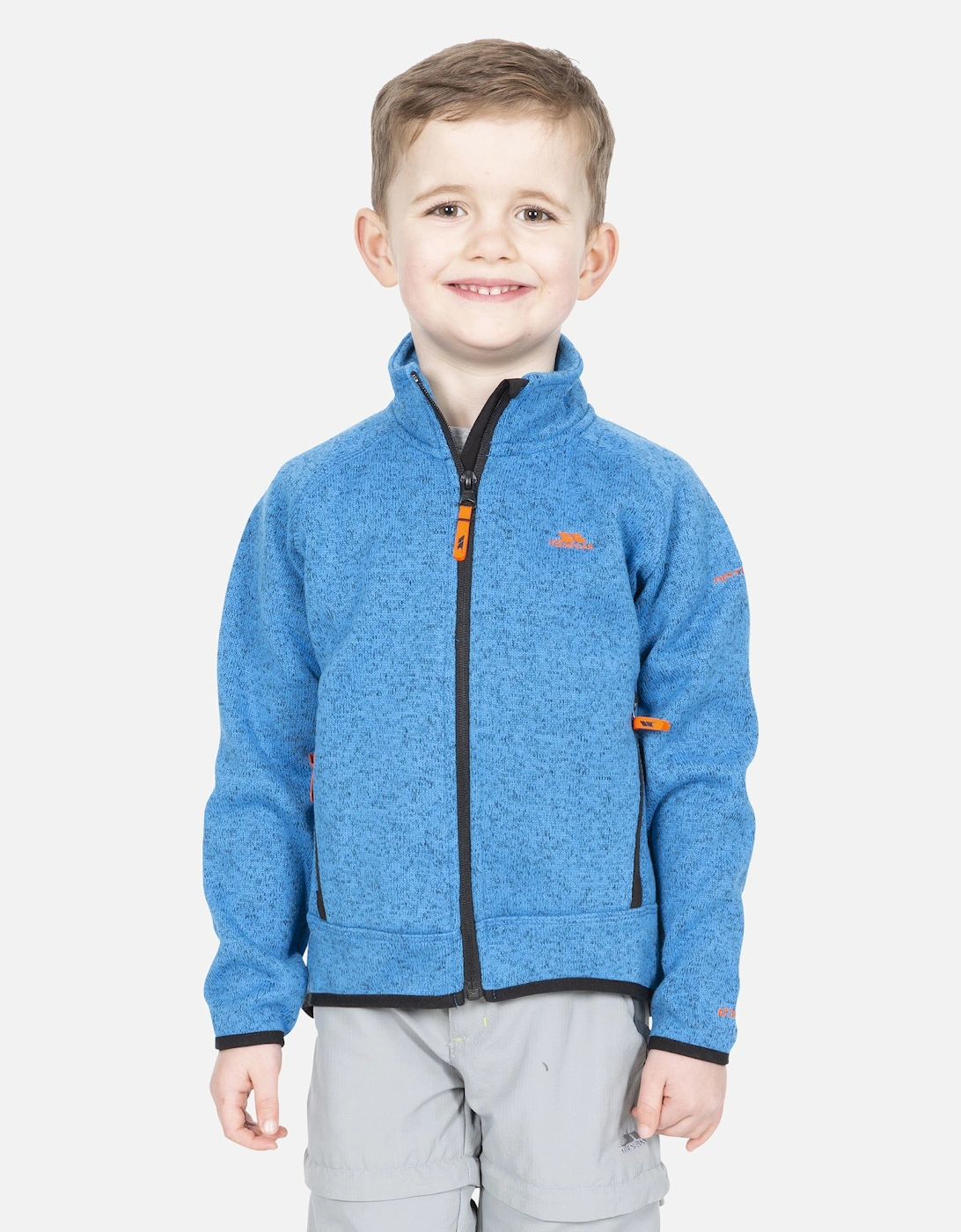 Childrens Boys Mario Full Zip Fleece Jacket