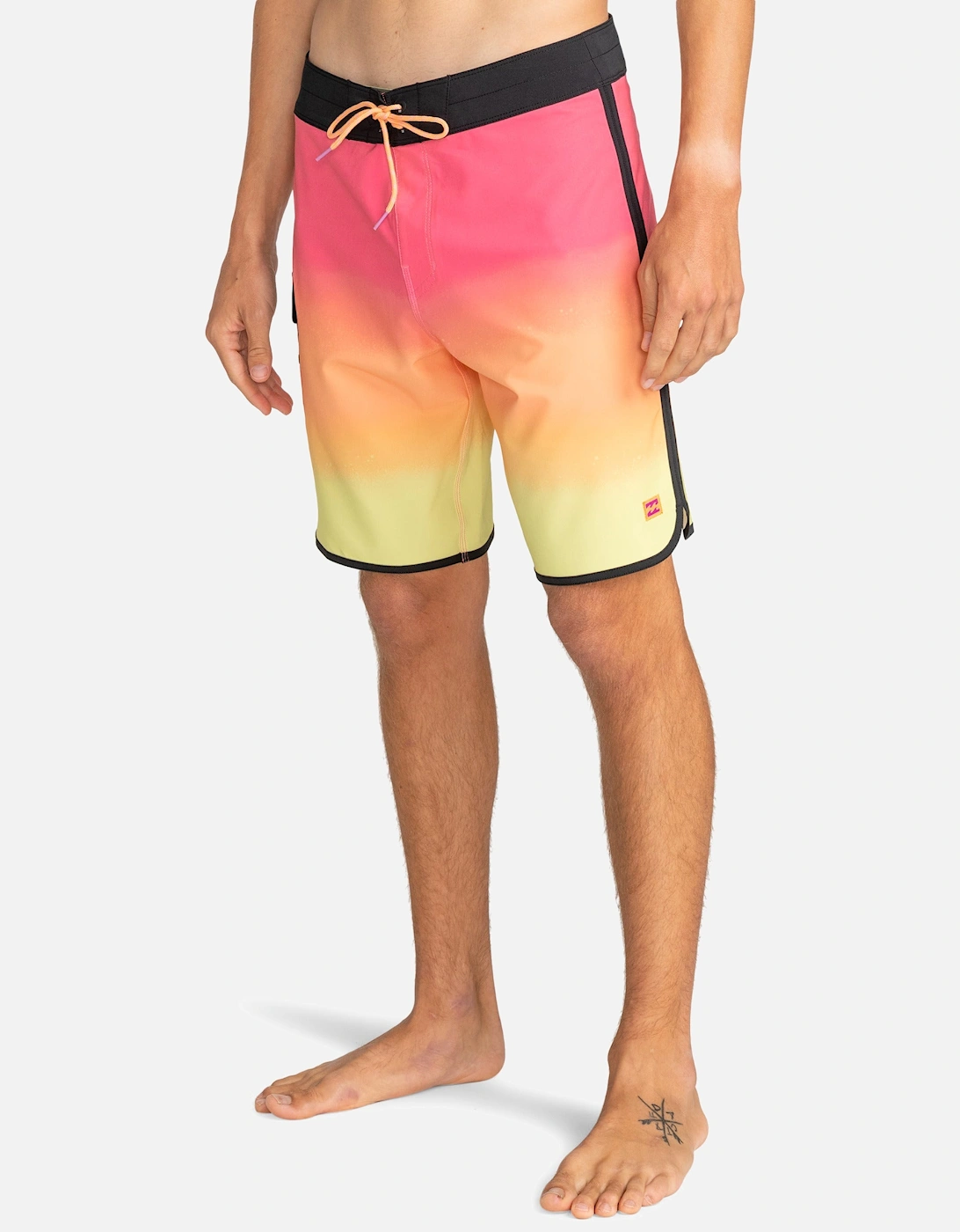 Mens 73 Fade Pro 19" Boardshorts, 2 of 1