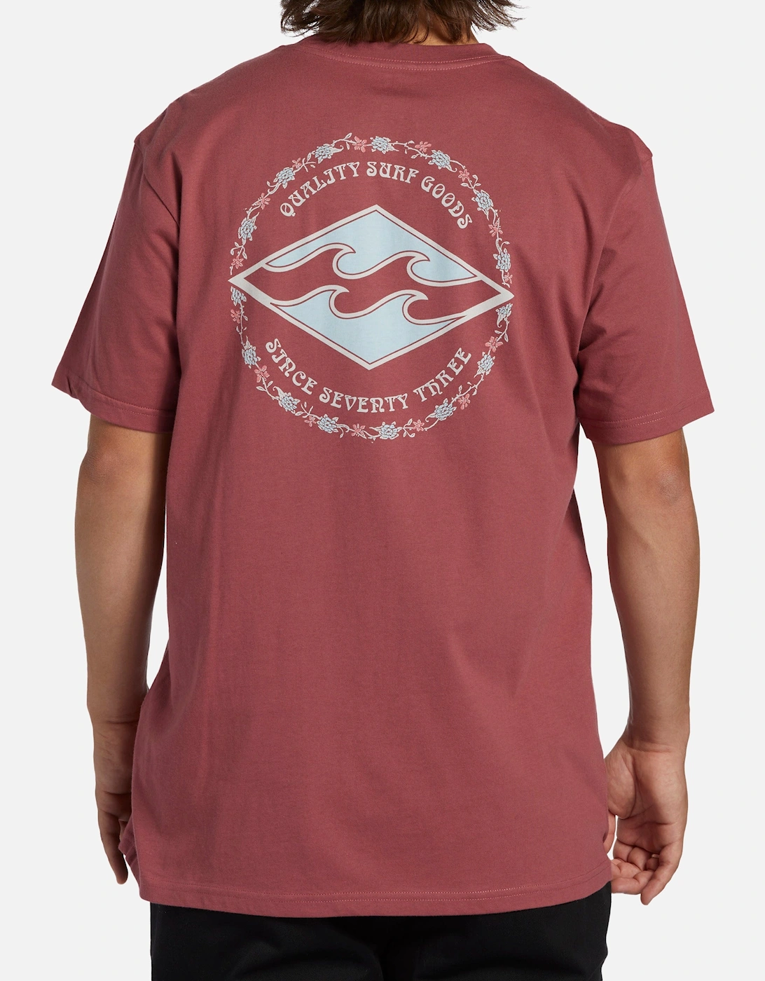 Mens Rotor Diamond Short Sleeve Cotton T-Shirt