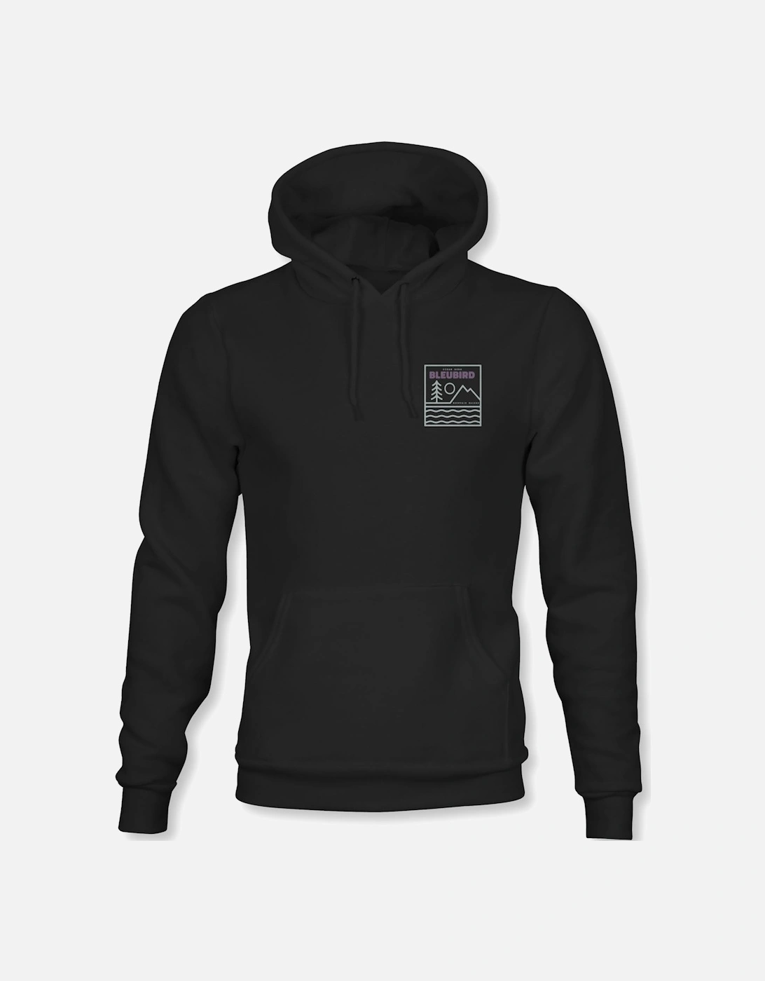 Unisex Campout Pullover Hoodie - Black