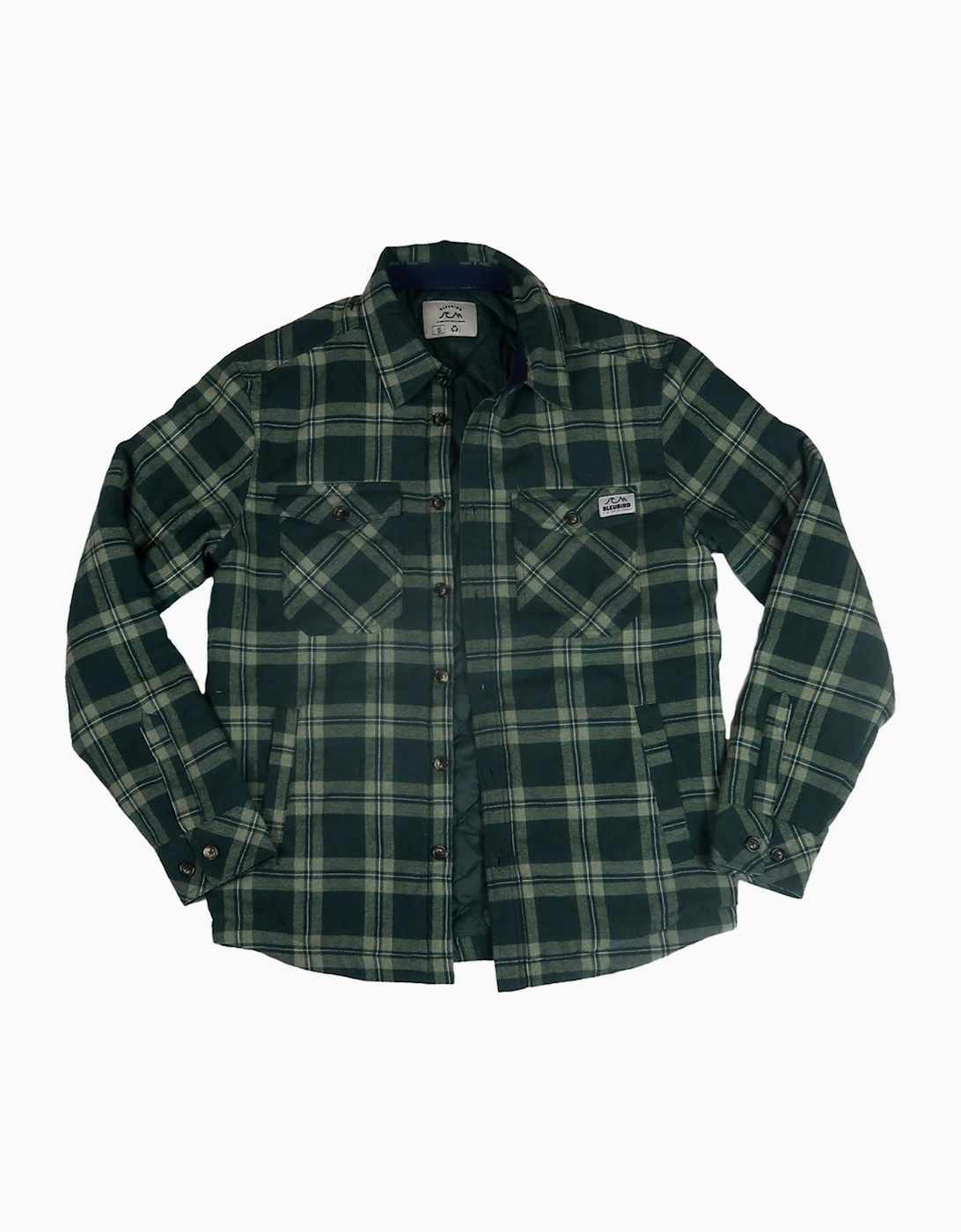 Bleubird Men's Willow Unisex Sequoia Checkered Long Sleeve Shirt - Size: Regular/34
