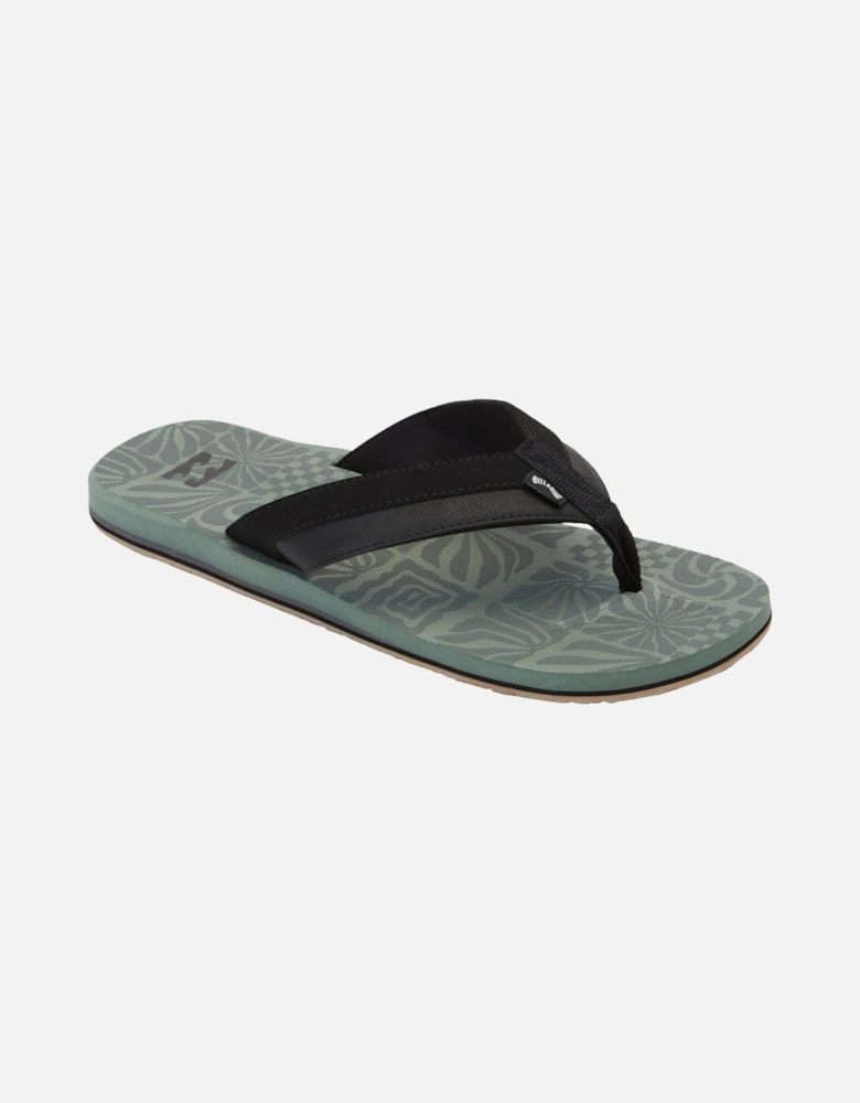 Mens All Day Impact Print Flip Flops