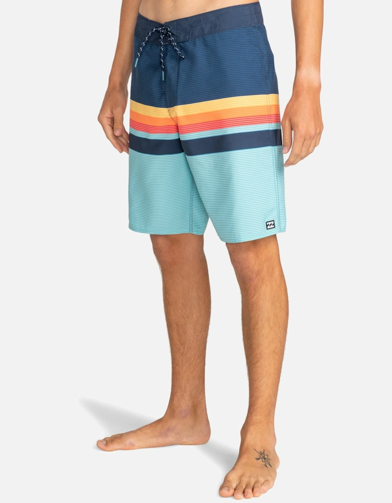 Mens All Day Stripes 20" Boardshorts