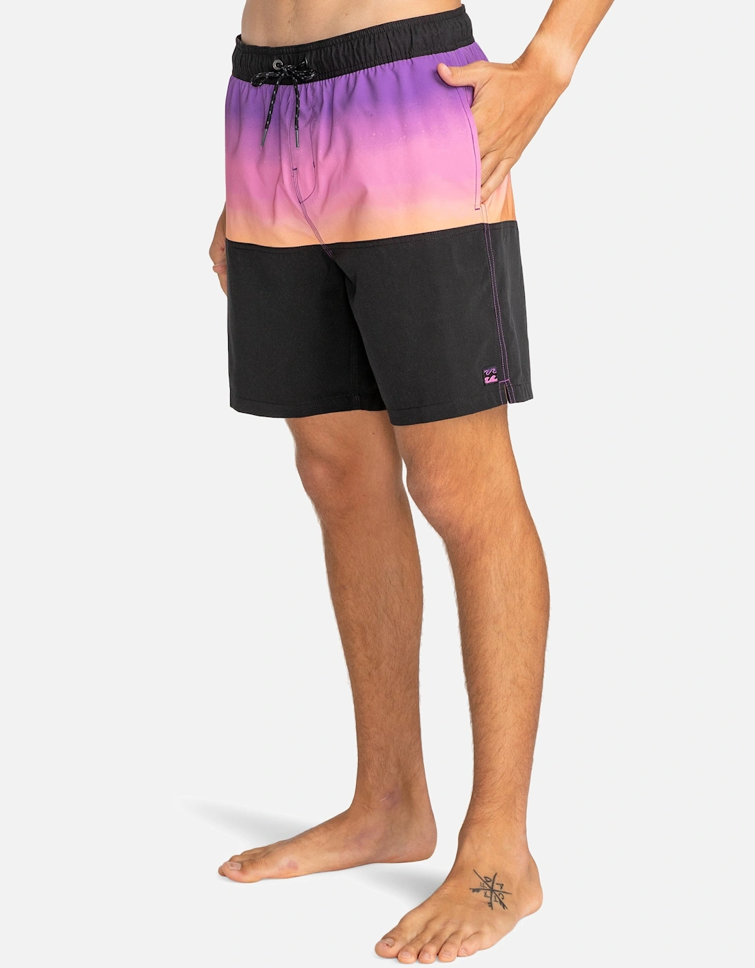 Mens Fifty 50 Layback 17.5" Swim Shorts