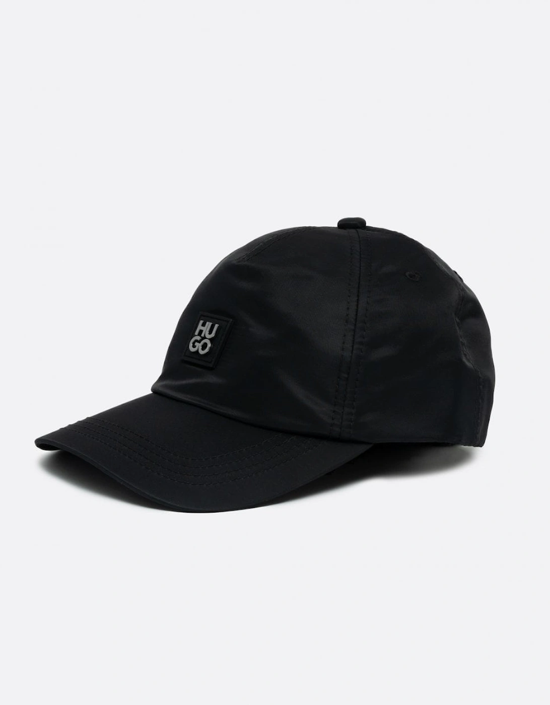 Jude-ME Mens Waterproof Nylon Cap with Stacked Logo Badge, 5 of 4