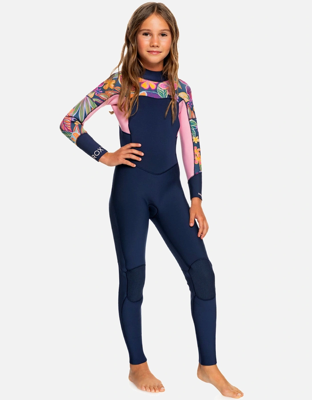 Kids 3/2 Swell Series Back Zip Full Length Wetsuit, 6 of 5