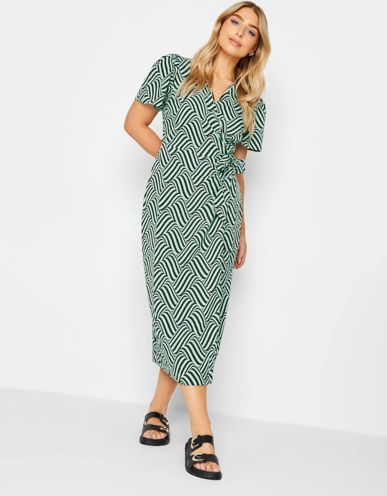 Wrap Dress - Green