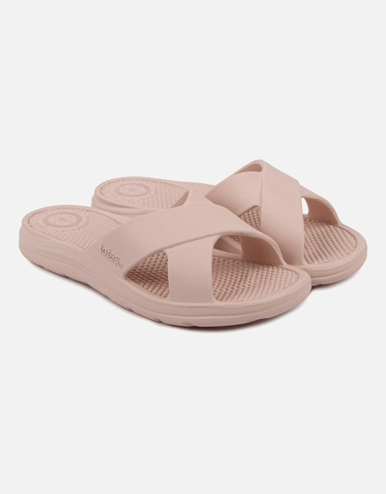 Solbounce Cross Slide Sandals - Evening Sand