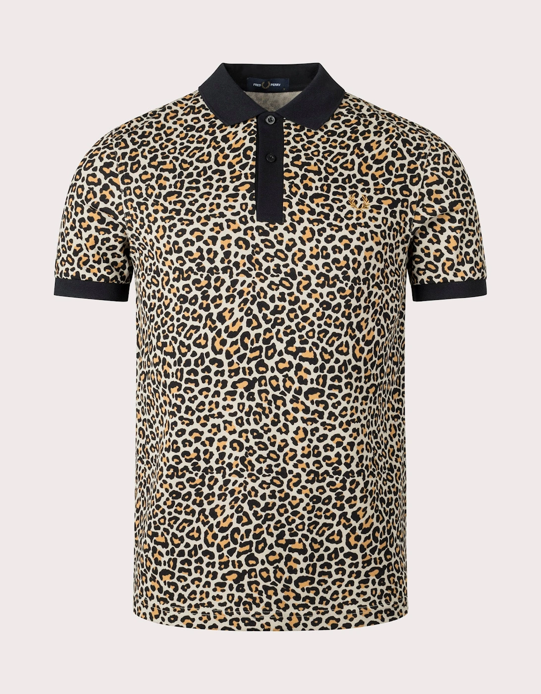 Leopard Print Polo Shirt, 4 of 3