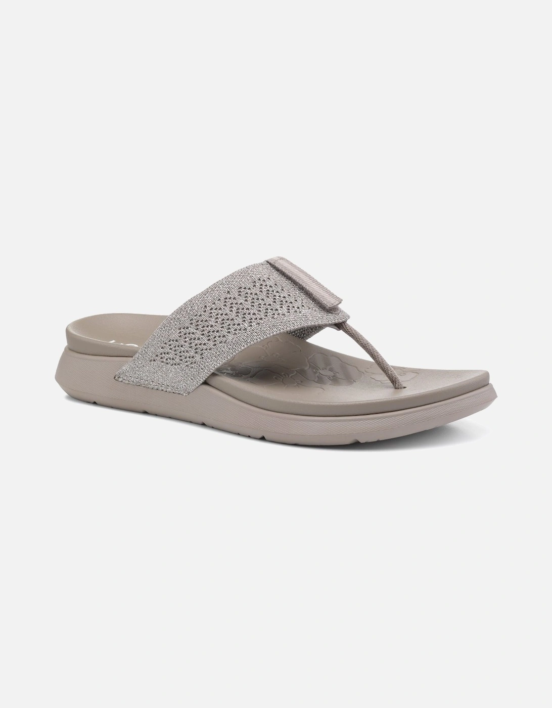 Kelly Womens Toe Post Sandals, 5 of 4